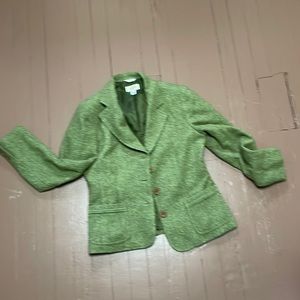 Talbots blazer Italian tweed size 10 lined